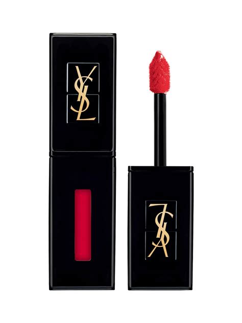 yves saint laurent vernis à lèvres red vibes|ysl vernis a lip cream.